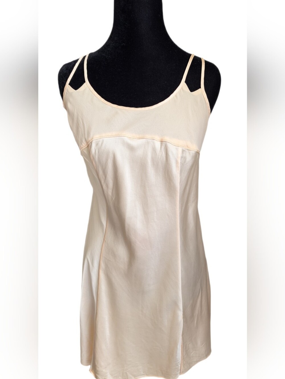 Vintage Victoria Secrets 100% Silk Slip dress Charmeuse Silk size small